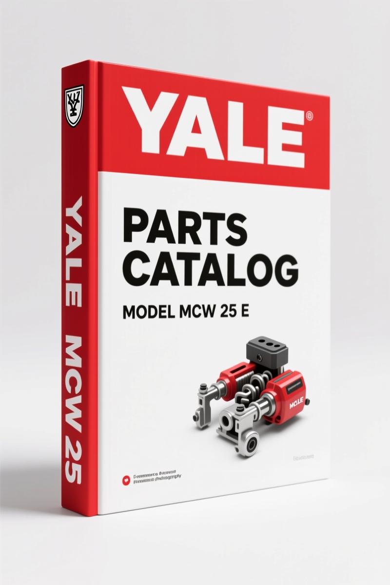 Yale MCW 25 E, MCW 30 E, MCW 40 E 2003 Parts Catalog | OEM Specs