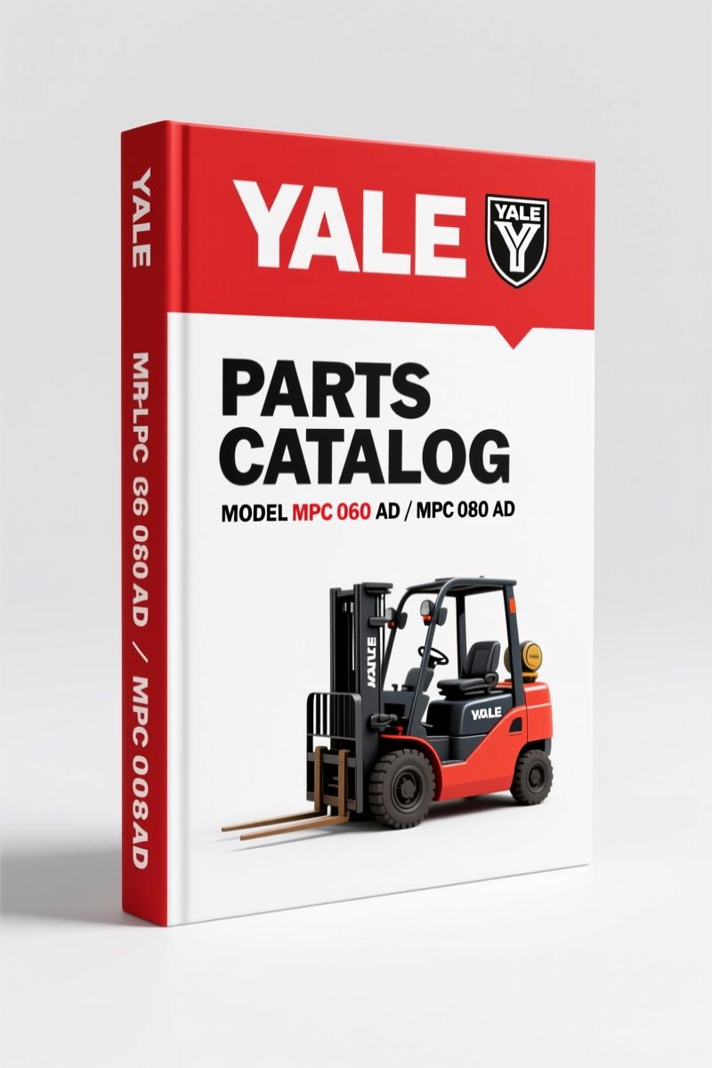 Yale MPC 060 AD, MPC 080 AD 2002 Parts Catalog – OEM Specs