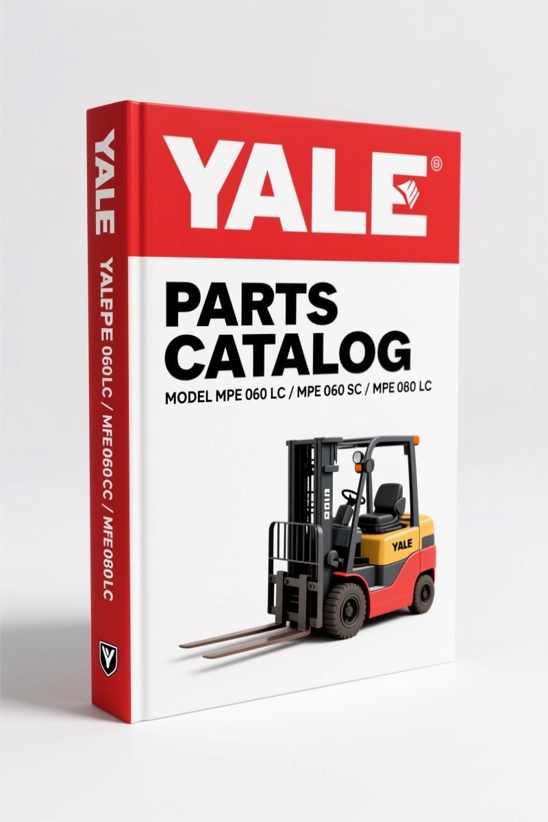 Yale MPE 060 LC, MPE 060 SC, MPE 080 LC, MPE 080 SC 2002 Parts Catalog – OEM Factory Specs