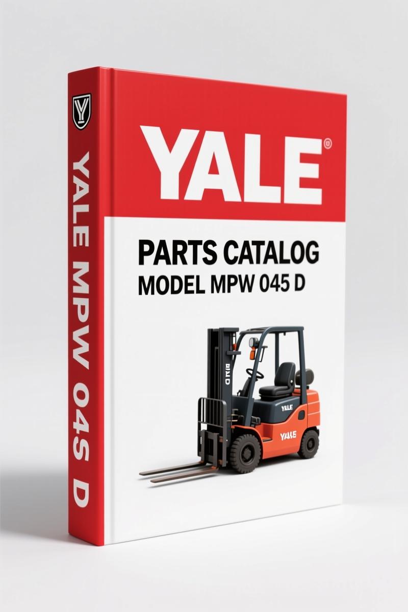 Yale MPW 045 D 2002 Parts Catalog – OEM Parts Identification for Lift Trucks