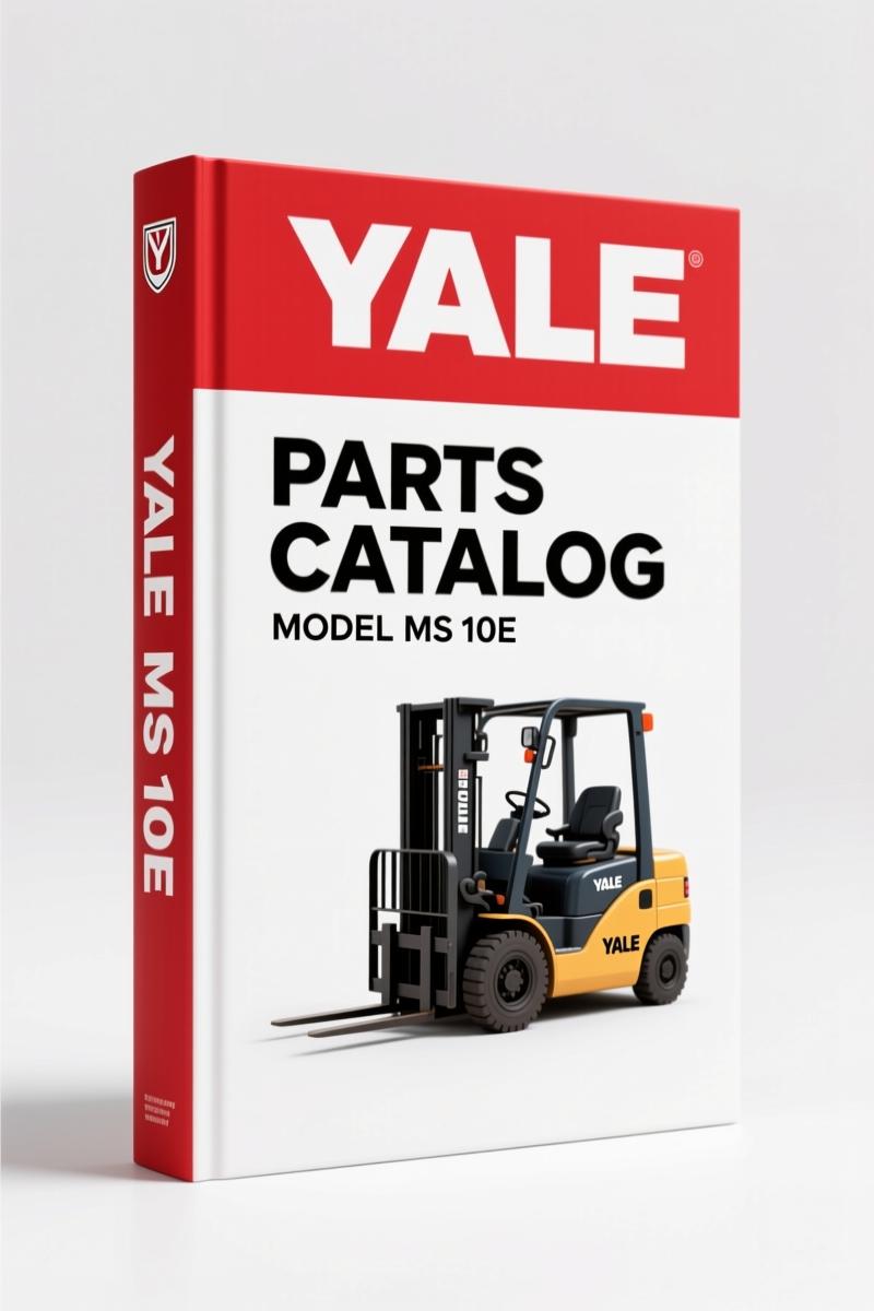 Yale MS 10E 2006 Parts Catalog – OEM Parts Index for MS 10E