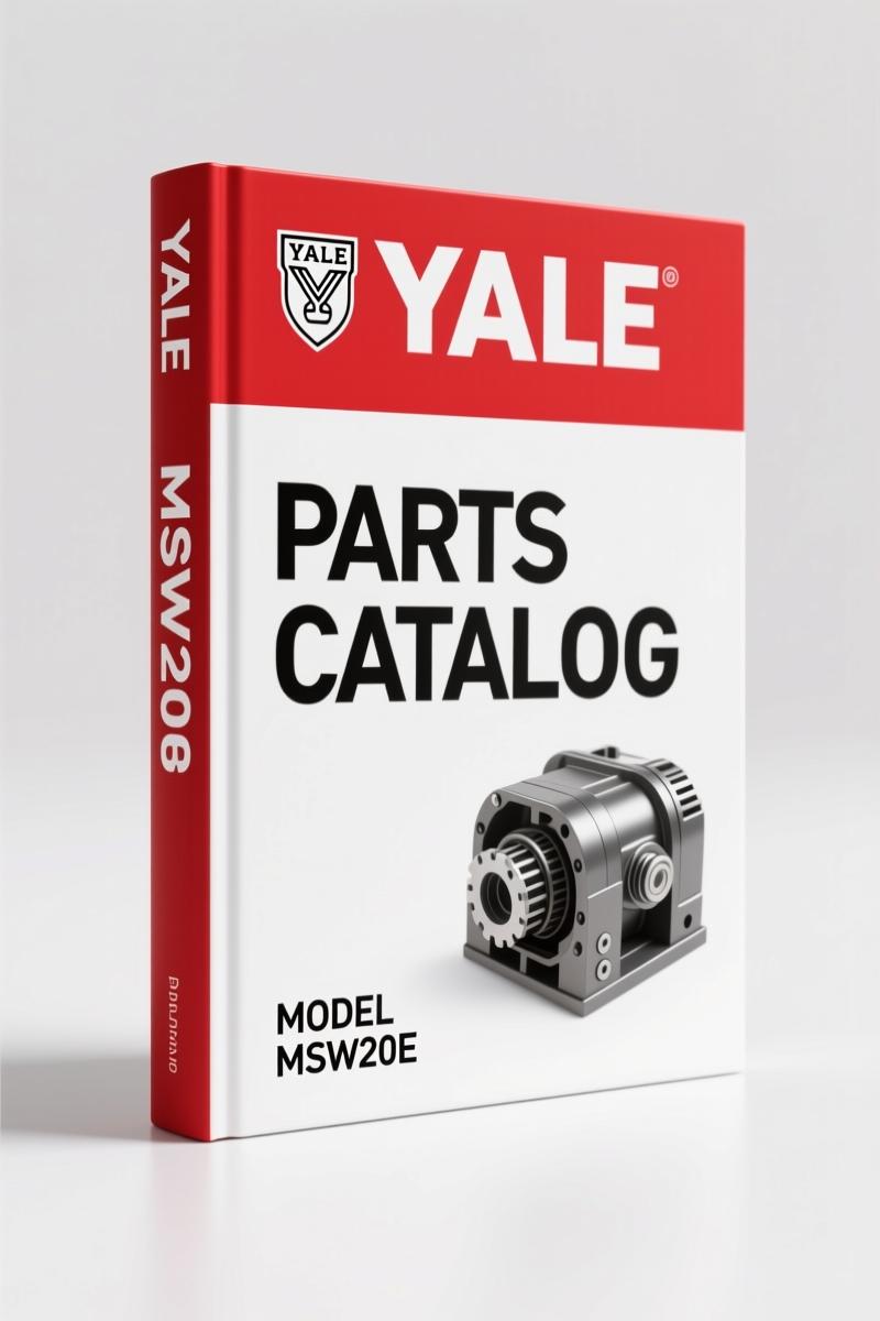 Yale MSW20E, MSW25E 2003 Parts Catalog – OEM Parts Index