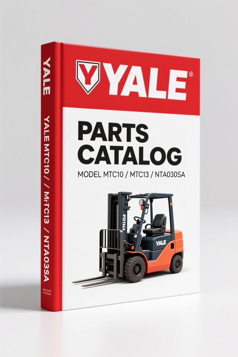 Yale MTC10, MTC13, NTA030SA Parts Catalog – 214 Page OEM Parts Breakdown