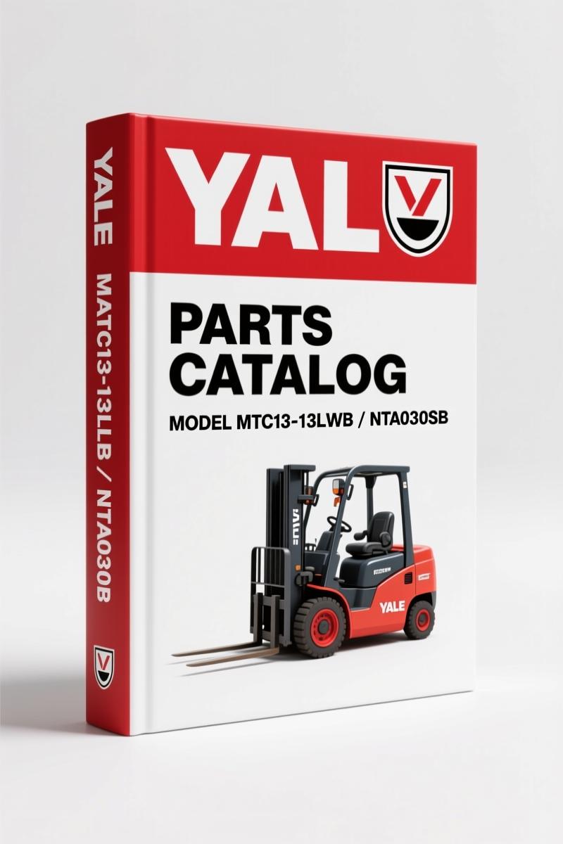 Yale MTC13-13LWB NTA030SB Parts Catalog - 196 Pages OEM Specs