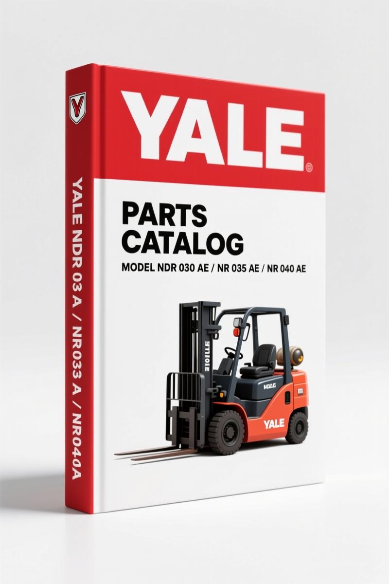 Yale NDR 030 AE, NR 035 AE, NR 040 AE, NR 045 AE, NS 040 AF 2002 Parts Catalog – Factory Specs