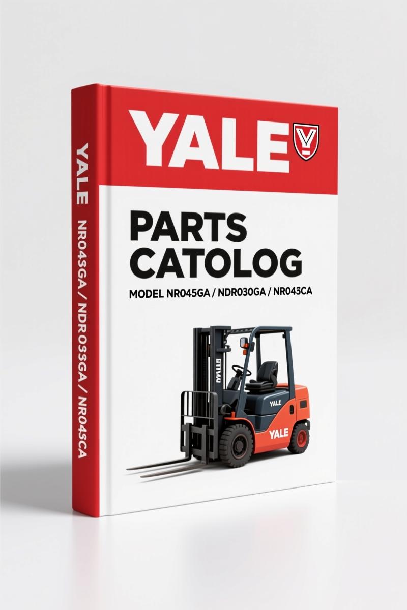 Yale NR045GA, NDR030GA, NR045CA, NDR030CA 2000 Parts Catalog