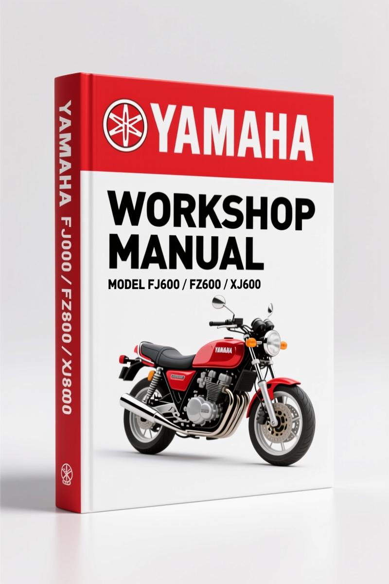 Yamaha FZ600, FJ600, XJ600, YX600 Workshop Manual – 200 Pages