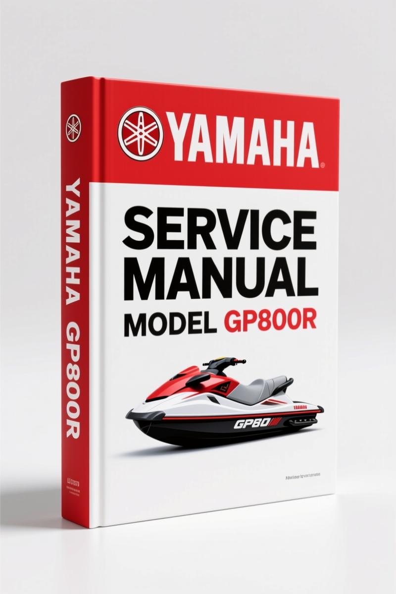 Yamaha GP800R Service Manual – 247-Page Factory WaveRunner Documentation