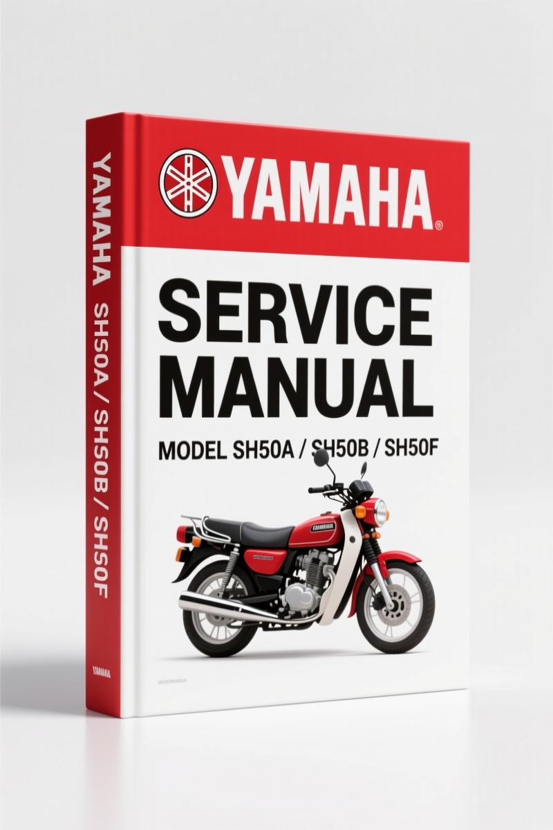 Yamaha SH50A, SH50B, SH50F, SH50H, SH50J Service Manual – 185 Page Factory Specs