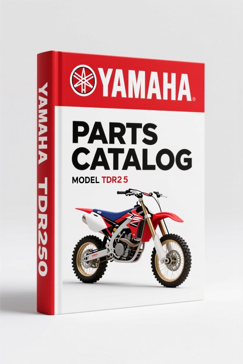 Yamaha TDR250 2001 Parts Catalog – Factory OEM Exploded Diagrams