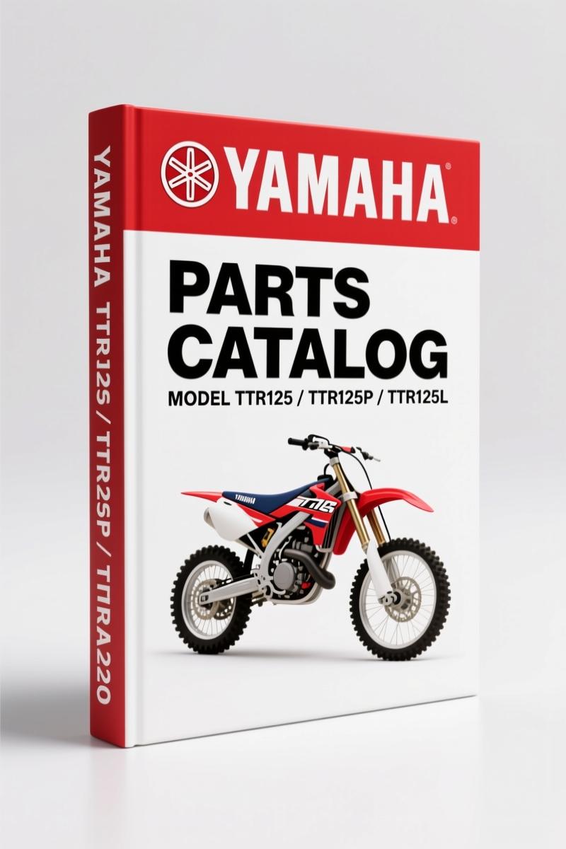 Yamaha TTR125 TTR125P TTR125L TTR125LP Parts Catalog – 55 Pages