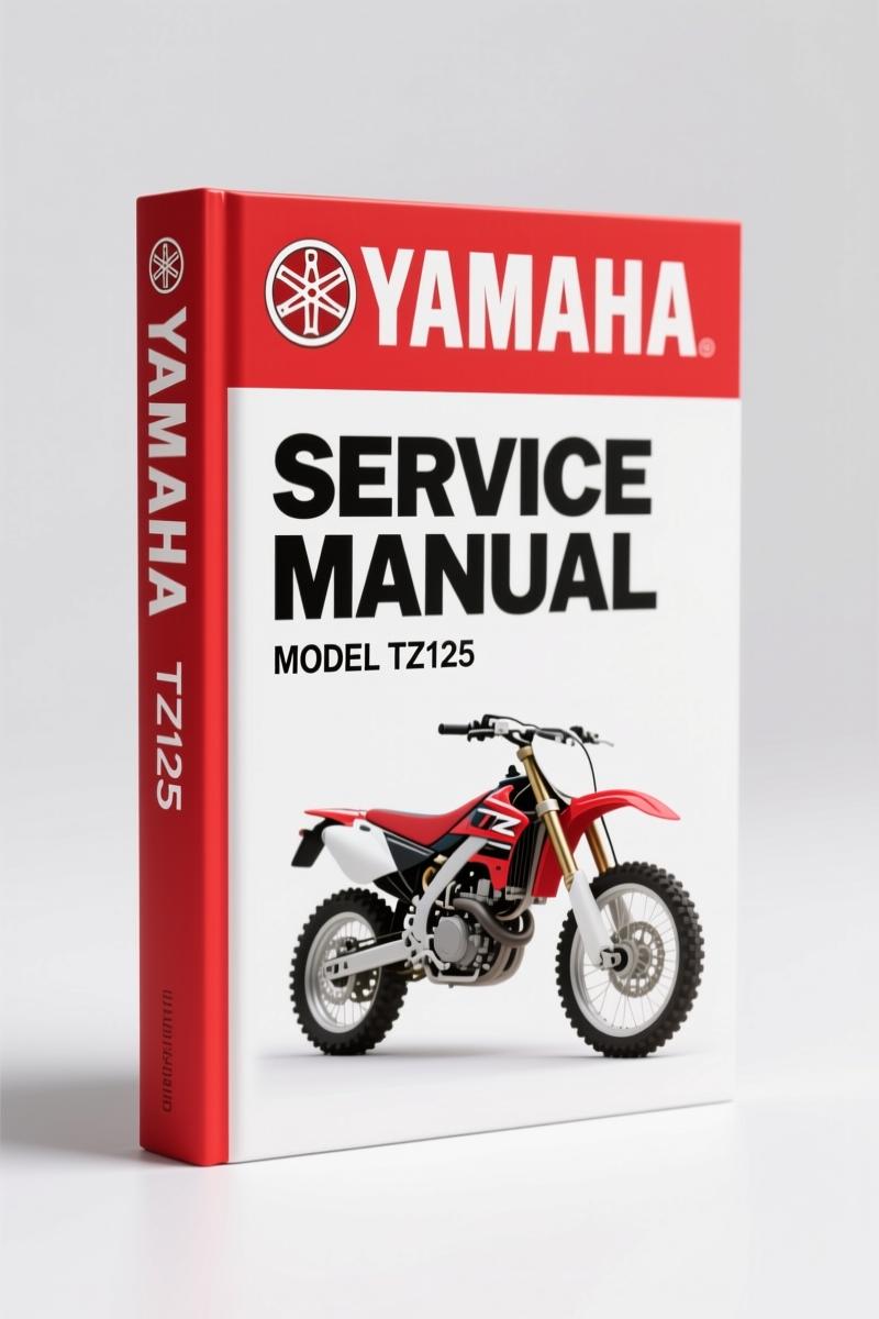 Yamaha TZ125 1995 Service Manual – 243 Pages of Factory Specs