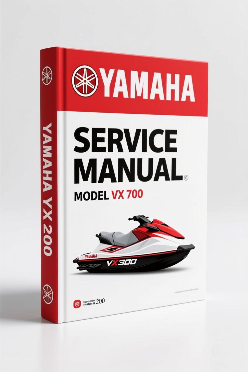 Yamaha VX 700 Service Manual – 181 Pages of Factory Torque Specs & Diagnostics