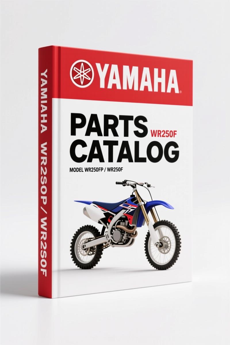Yamaha WR250FP, WR250F Parts Catalog – OEM Factory Diagrams