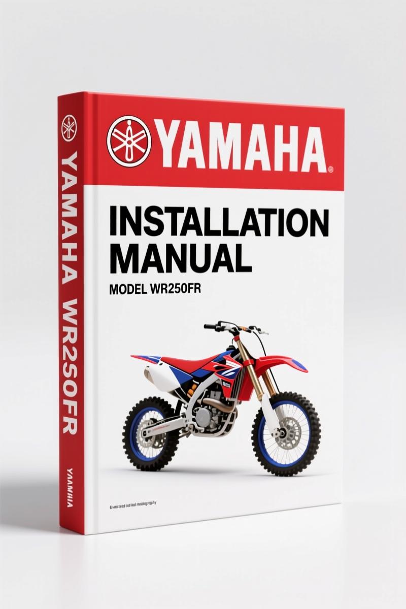 Yamaha WR250FR 2002 Service Manual – 343 Pages of Factory Specs