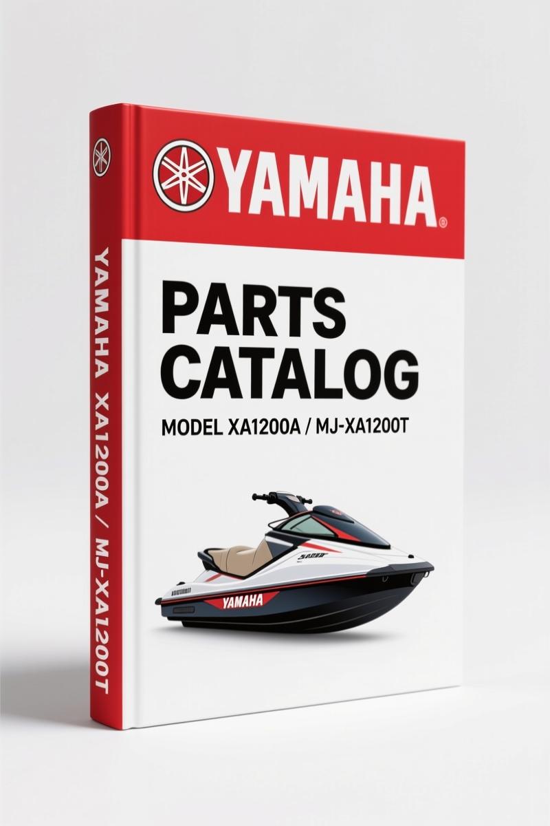 Yamaha XA1200A, MJ-XA1200T 2002 Parts Catalog – OEM Exploded Diagrams