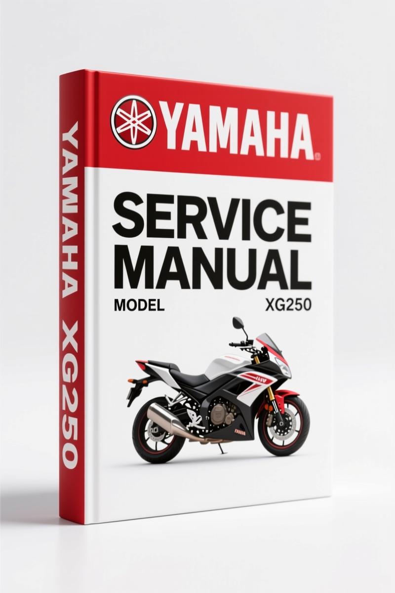 Yamaha XG250 2005 Service Manual – 286 Pages of Factory Specifications
