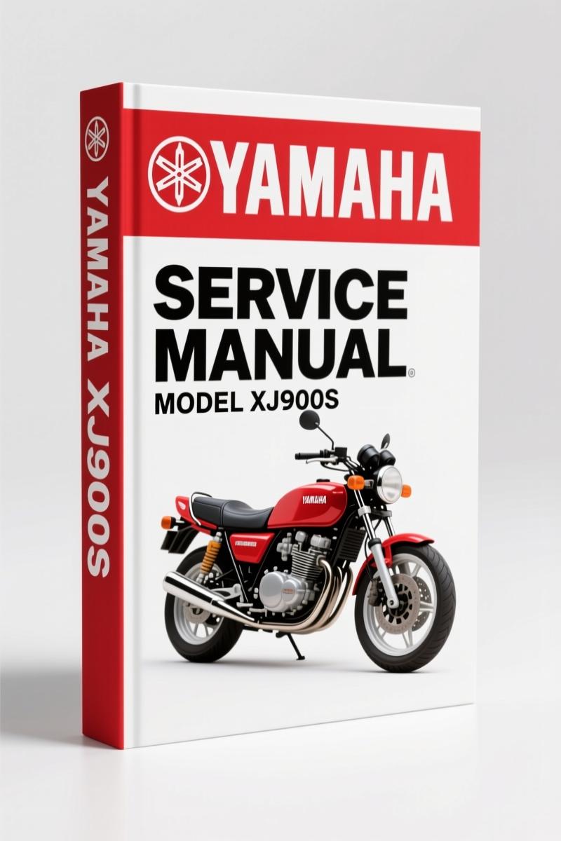 Yamaha XJ900S 1995 Service Manual – 352 Pages of Factory Specs
