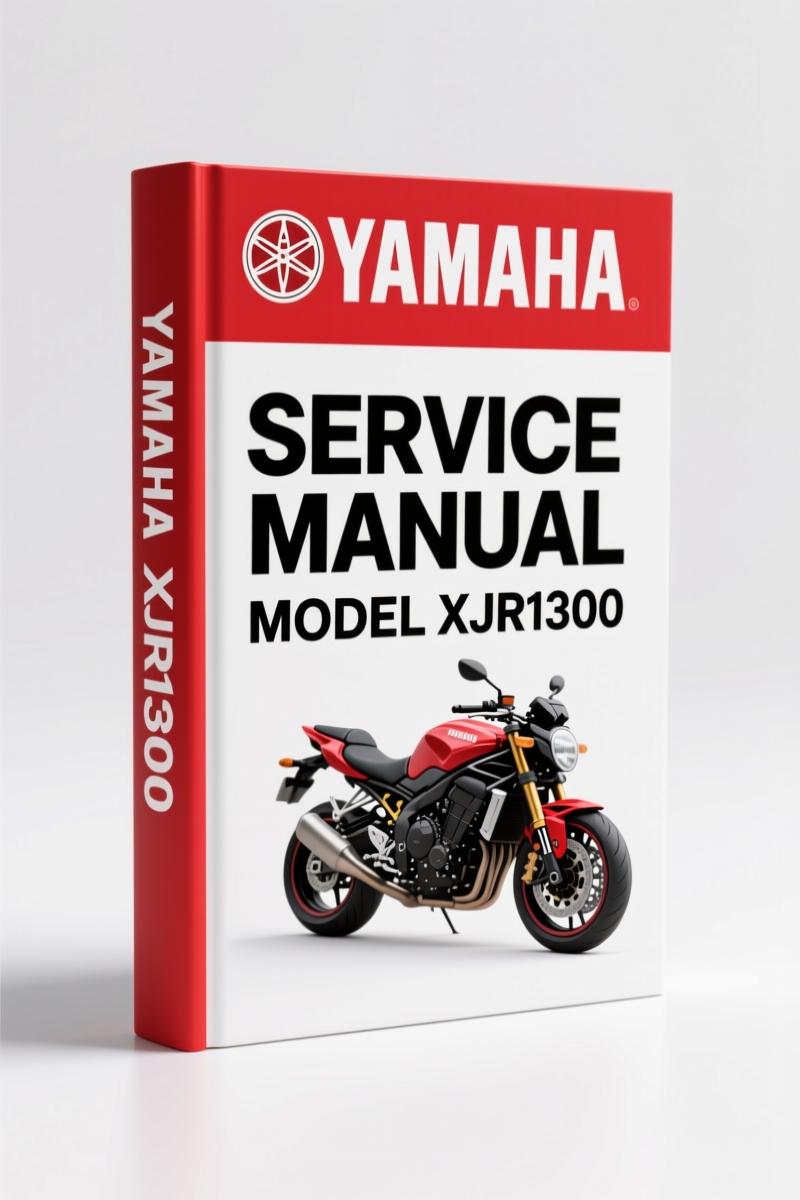Yamaha XJR1300, XJR1300P Parts Catalog – 75 Pages OEM Factory Parts