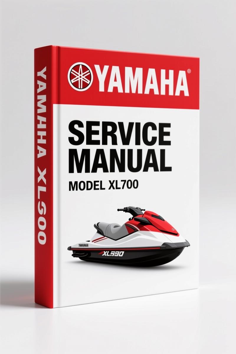 Yamaha XL700 Service Manual – 122 Pages of Factory Specs for WaveRunner