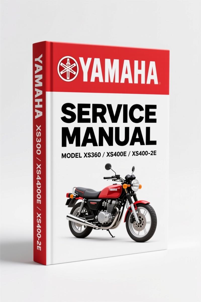 Yamaha XS360, XS400E, XS400-2E, XS400SF, XS400G Service Manual