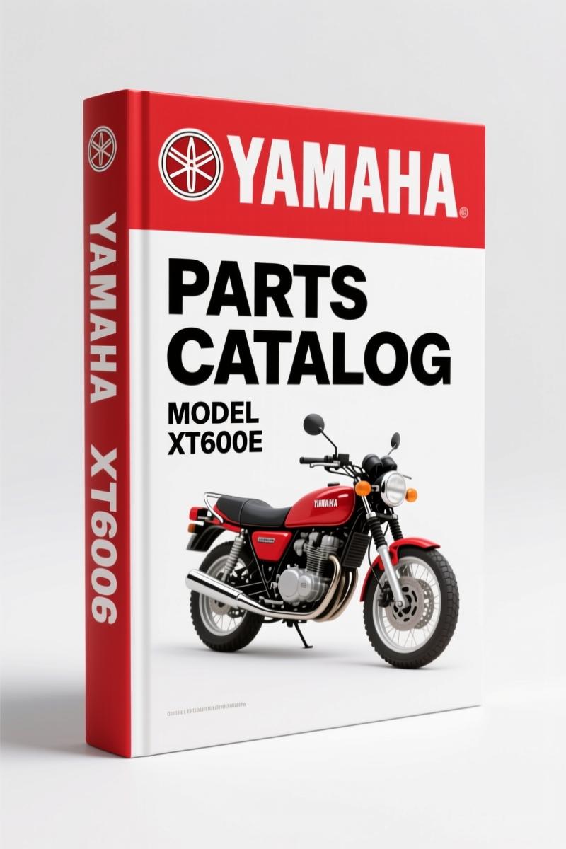 Yamaha XT600E Parts Catalog – Factory OEM Exploded Diagrams