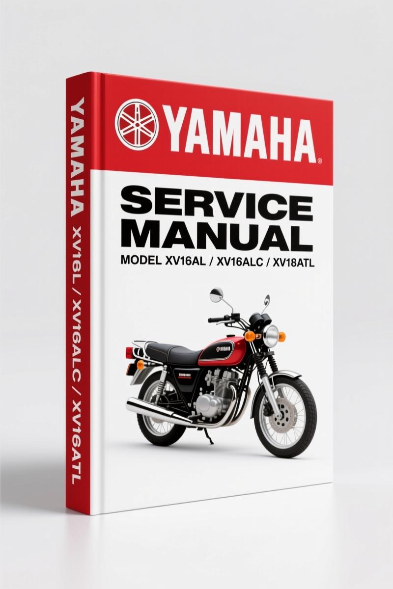Yamaha XV16AL, XV16ALC, XV16ATL, XV16ATLC Service Manual – 449 Pages