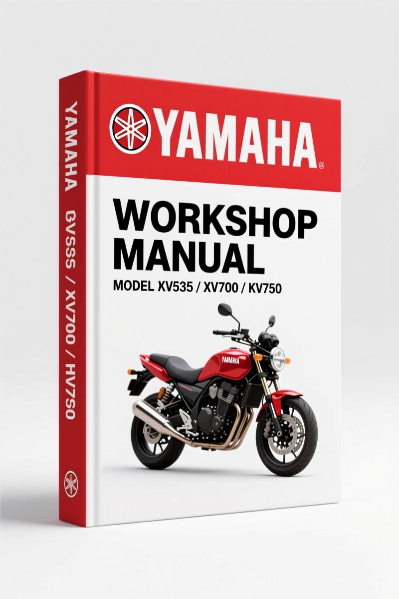 Yamaha XV535, XV700, XV750, XV920, XV1000 1994 Workshop Manual
