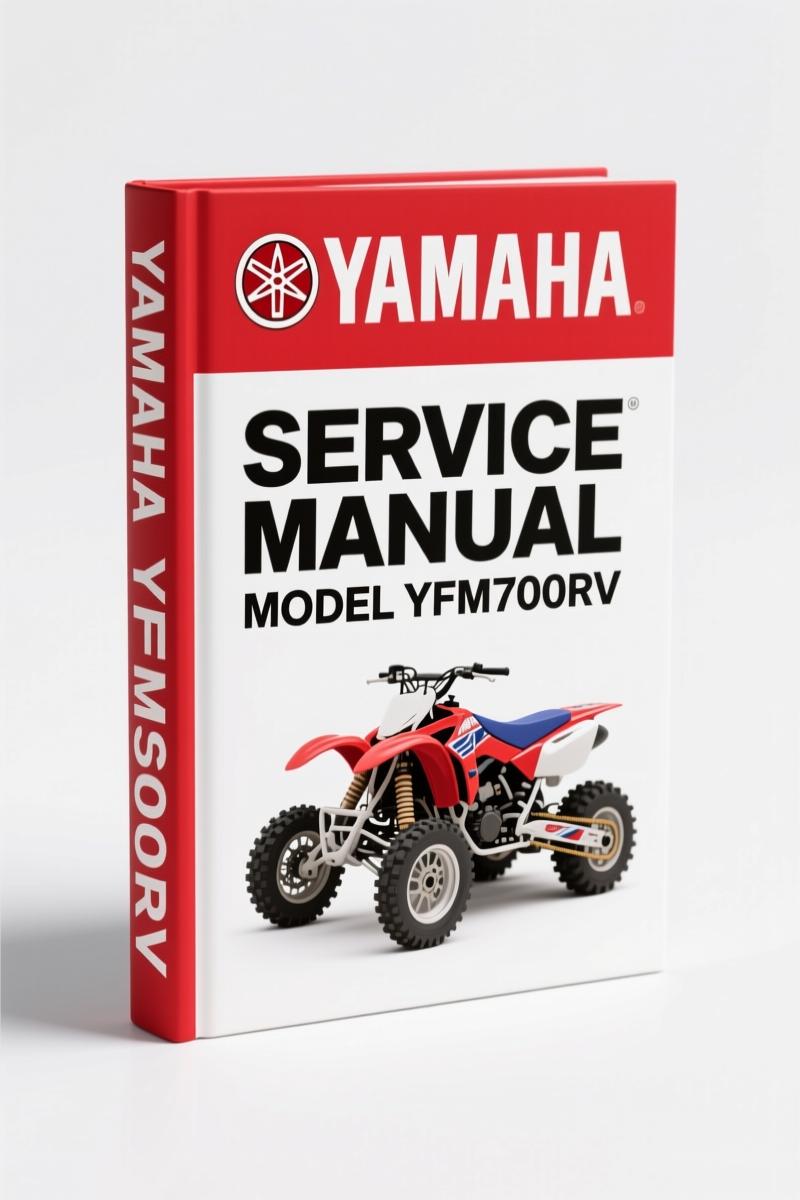 Yamaha YFM700RV Service Manual – 402 Pages of Factory Specs
