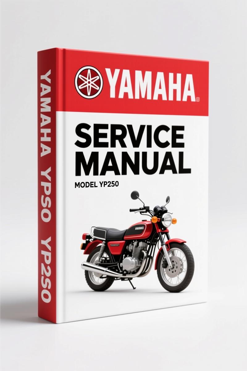 Yamaha YP250 Service Manual – 267 Pages of Factory Specs