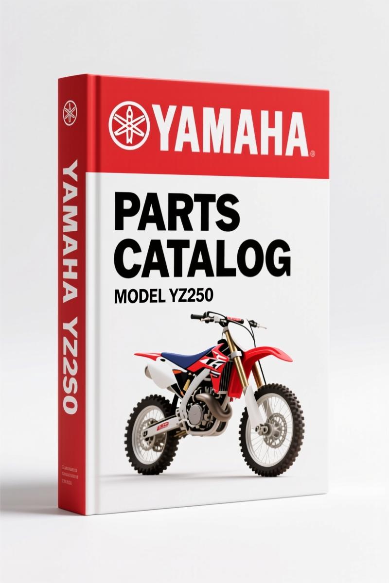 Yamaha YZ250 Parts Catalog – Factory OEM Diagrams