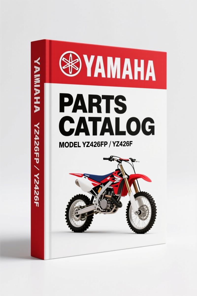Yamaha YZ426FP, YZ426F Parts Catalog – Factory OEM Exploded Diagrams