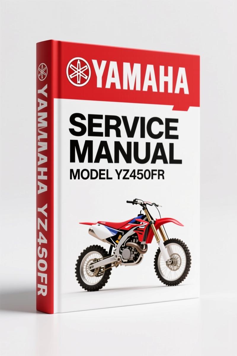 Yamaha YZ450FR Service Manual – 302 pages of factory specs