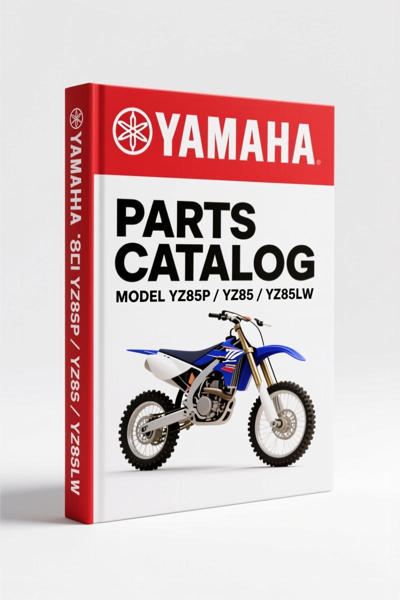 Yamaha YZ85P, YZ85, YZ85LW Parts Catalog – 50-Page OEM Exploded Diagrams