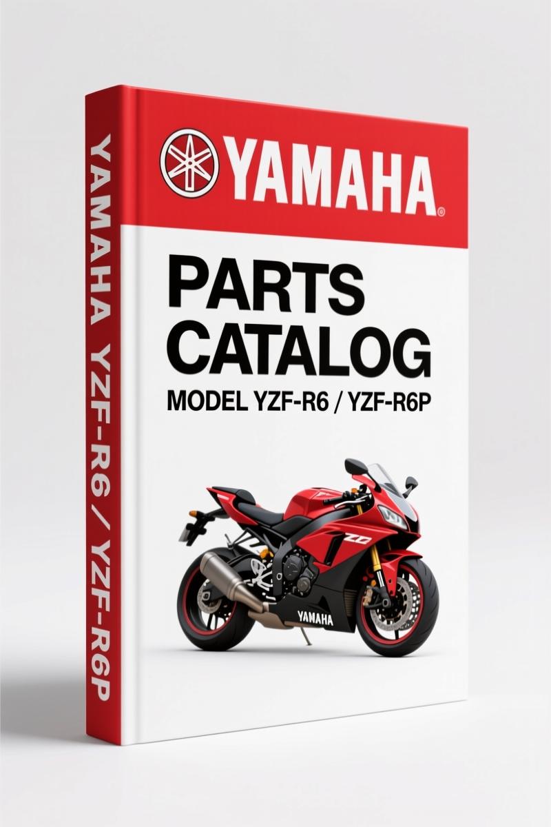 Yamaha YZF-R6, YZF-R6P Parts Catalog – Factory OEM Exploded Diagrams & Part Numbers