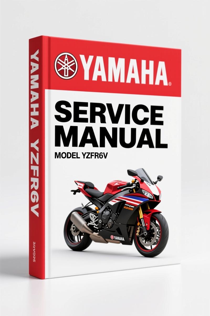 Yamaha YZFR6V 2006 Service Manual – Factory Specs for Repairs