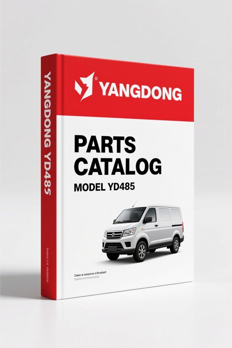Yangdong YD485 Parts Catalog – 34 Pages OEM Exploded Views