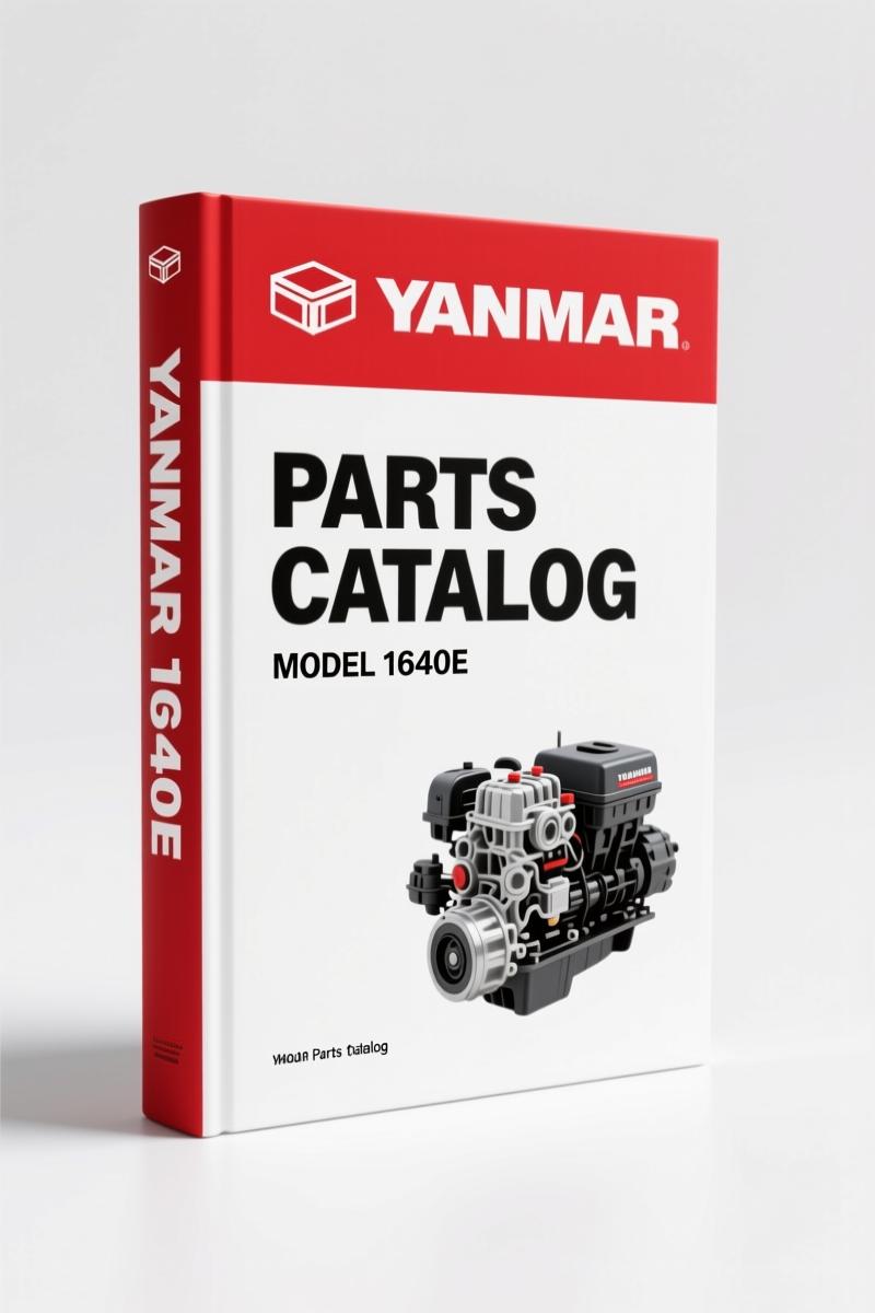 Yanmar 1640E, 2012 2008 Parts Catalog – OEM Engine Parts Manual