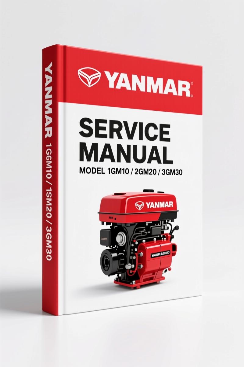 Yanmar 1GM10, 2GM20, 3GM30, 3HM35 2002 Service Manual – 474 Pages