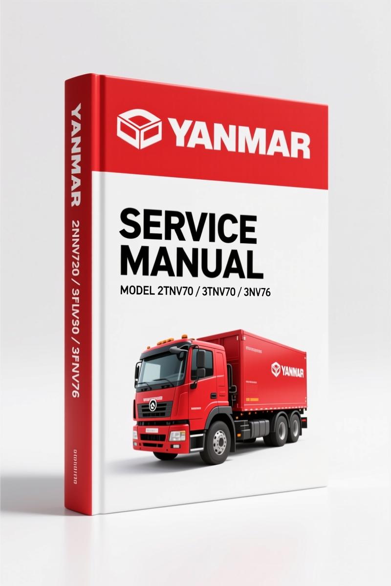 Yanmar 2TNV70 3TNV70 3TNV76 2012 Service Manual 264 pages