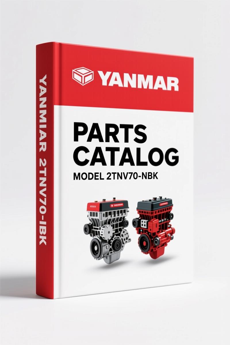 Yanmar 2TNV70-NBK, 2TNV70-HGE Parts Catalog – 27-Page OEM