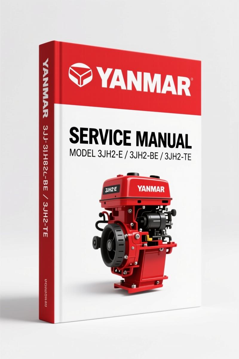 Yanmar 3JH2-E, 3JH2-BE, 3JH2-TE, 3JH2-TBE, 3JH25A Service Manual – 153 Pages