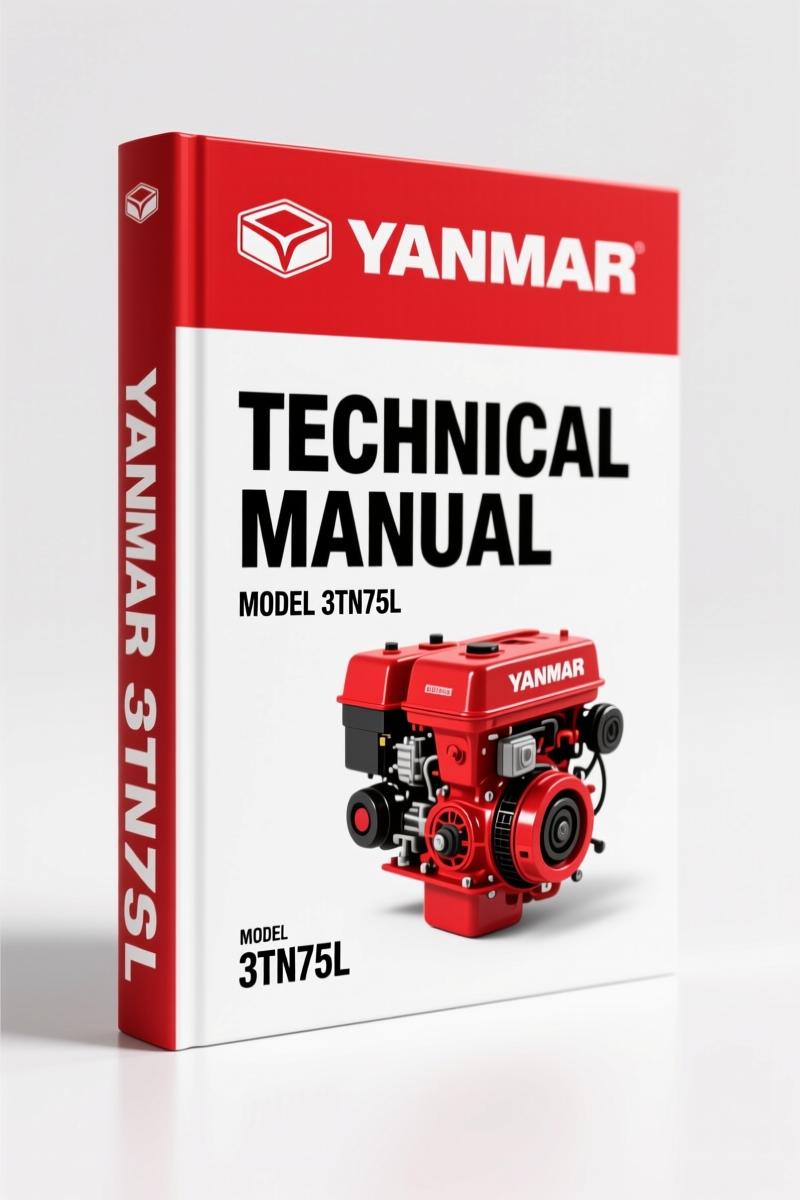 Yanmar 3TN75L Technical Manual – Factory Parts Identification (43 Pages)