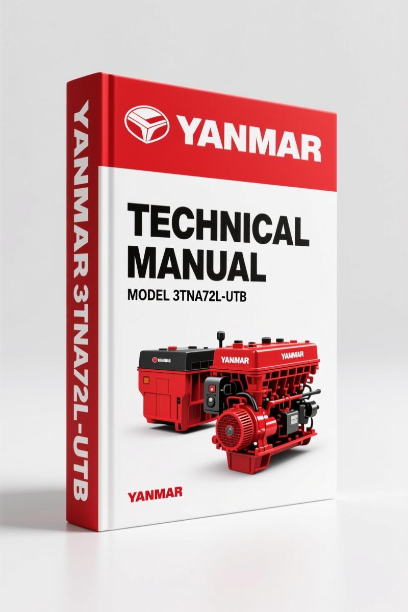Yanmar 3TNA72L-UTB Technical Manual – 70-Page Factory Specs