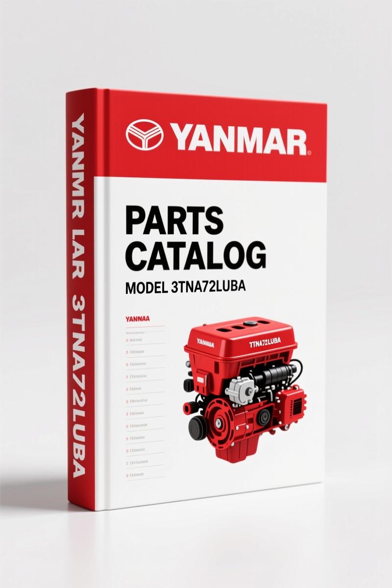 Yanmar 3TNA72LUBA Parts Catalog – 34 Pages of OEM Specs