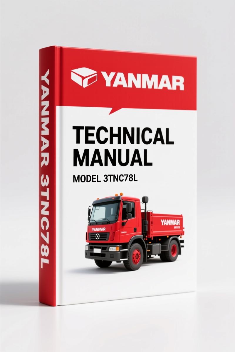 Yanmar 3TNC78L Technical Manual – 37-Page OEM Specs