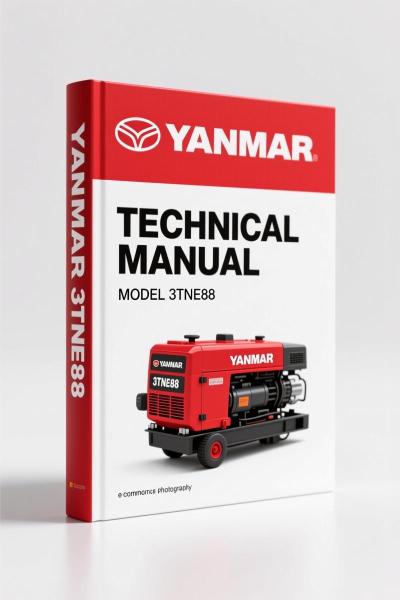 Yanmar 3TNE88 Technical Manual – 37-Page Factory Parts Catalog