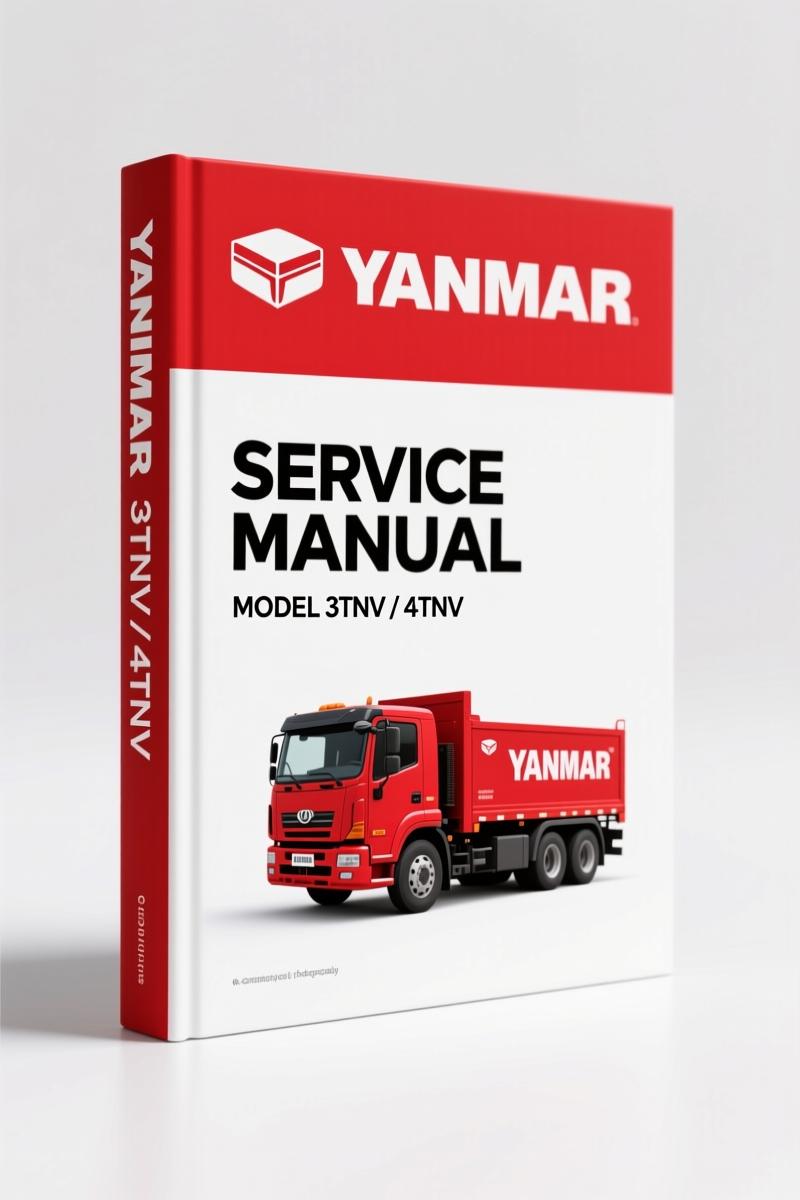 Yanmar 3TNV, 4TNV Service Manual – 280 Pages OEM Spec