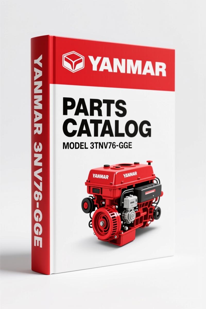Yanmar 3TNV76-GGE Parts Catalog – OEM Exploded-View Diagrams