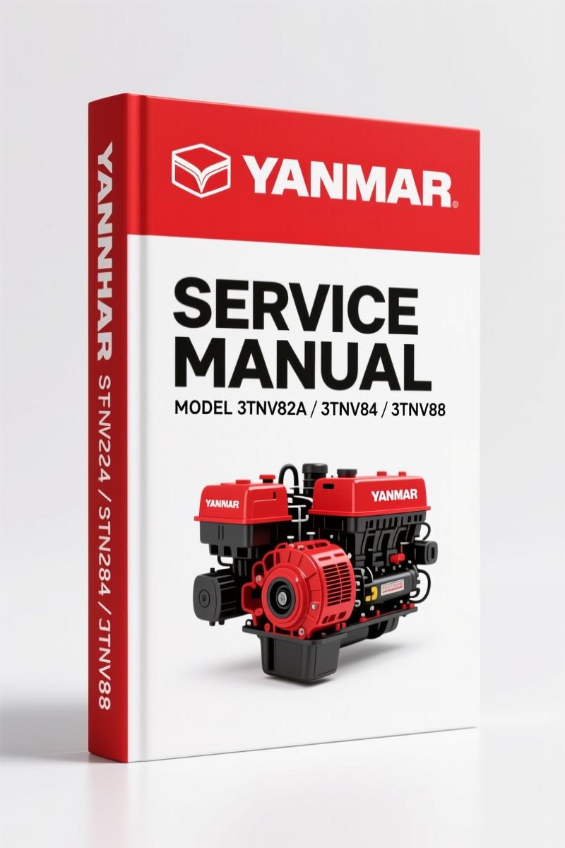 Yanmar 3TNV82A, 3TNV84, 3TNV88, 4TNV84T, 4TNV98 Service Manual